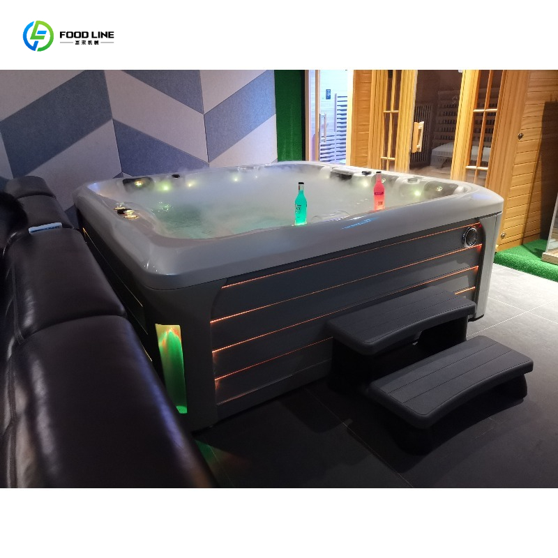 Outdoor Power For Hot Tub - Jacuzzi Exterior de Acrílico con Potentes