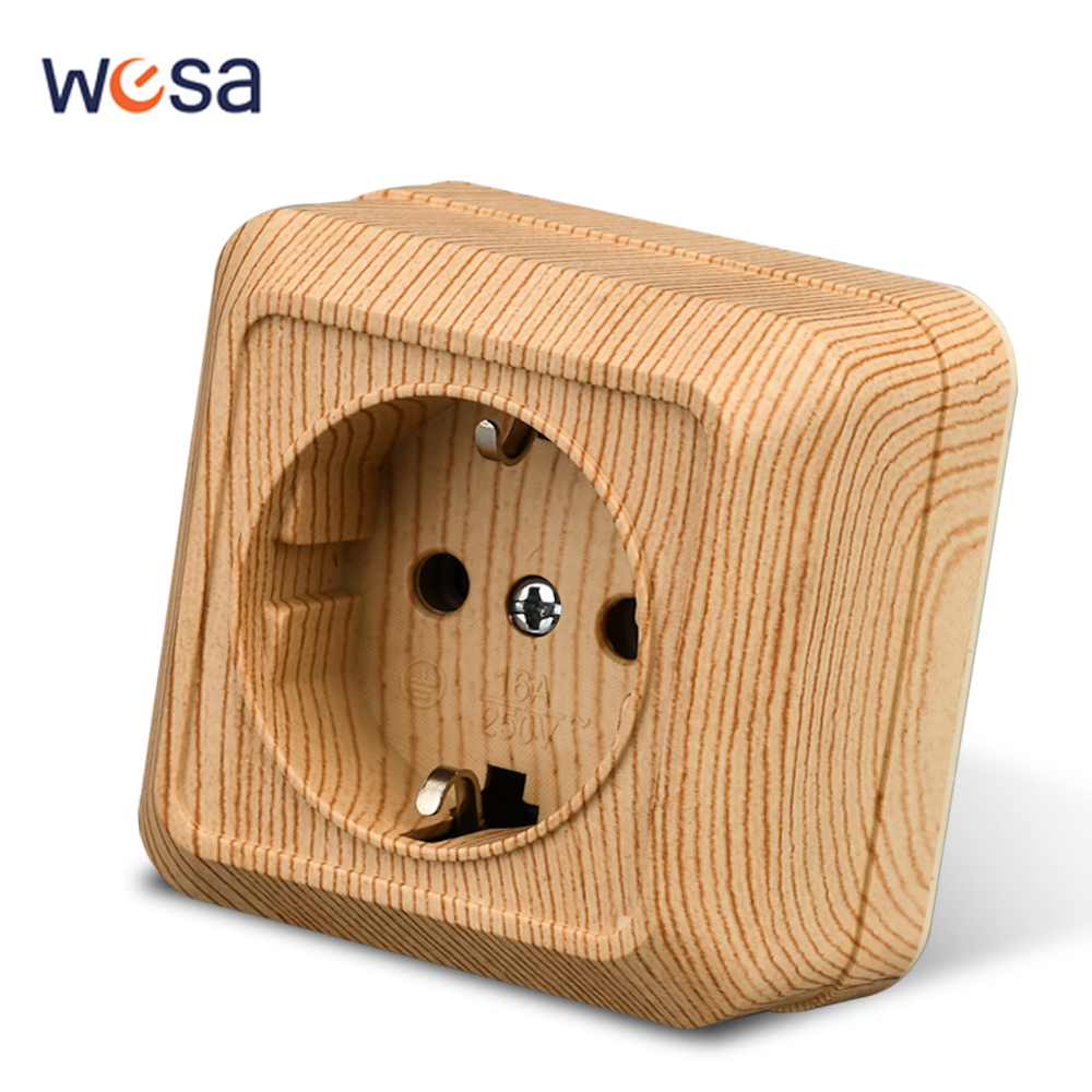 Outdoor Power Hub - WESA-enchufe de superficie de pared de