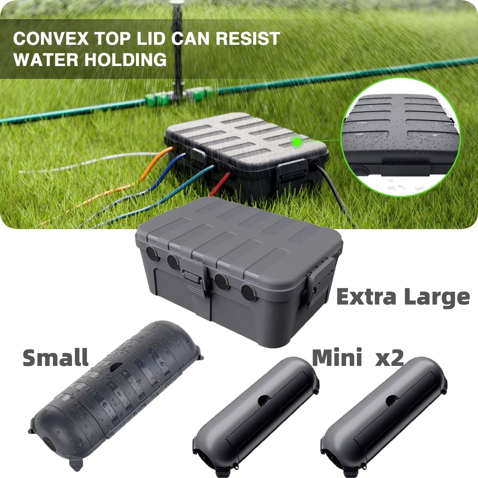 Outdoor Power Hub - Cubiertas Grandes para Cables Eléctricos de