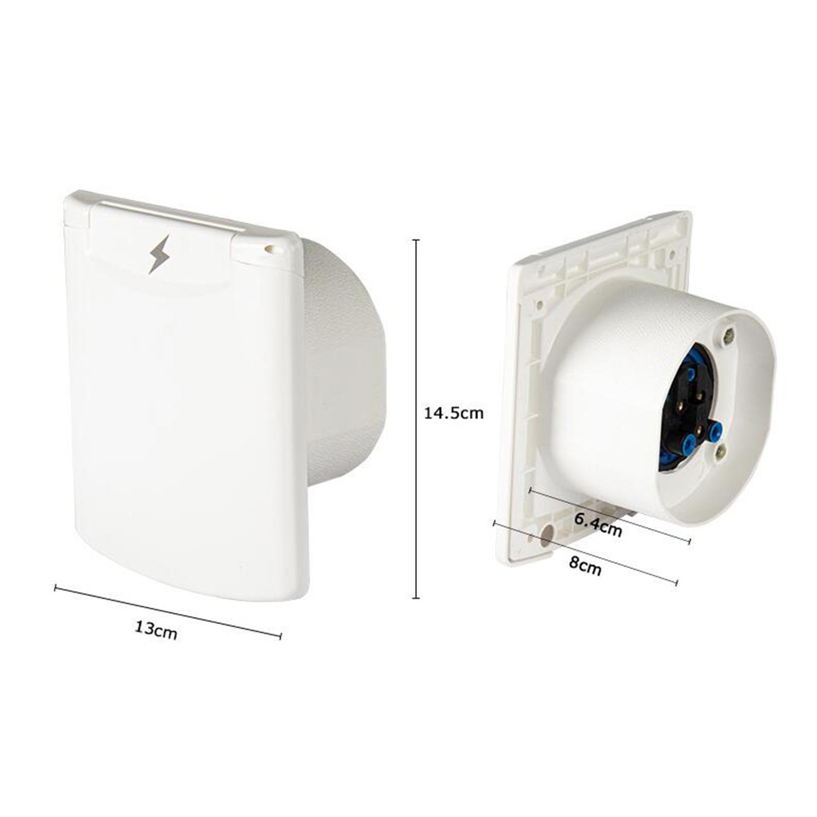 Outdoor Power Socket With Lock - Enchufe de alimentación externo para RV