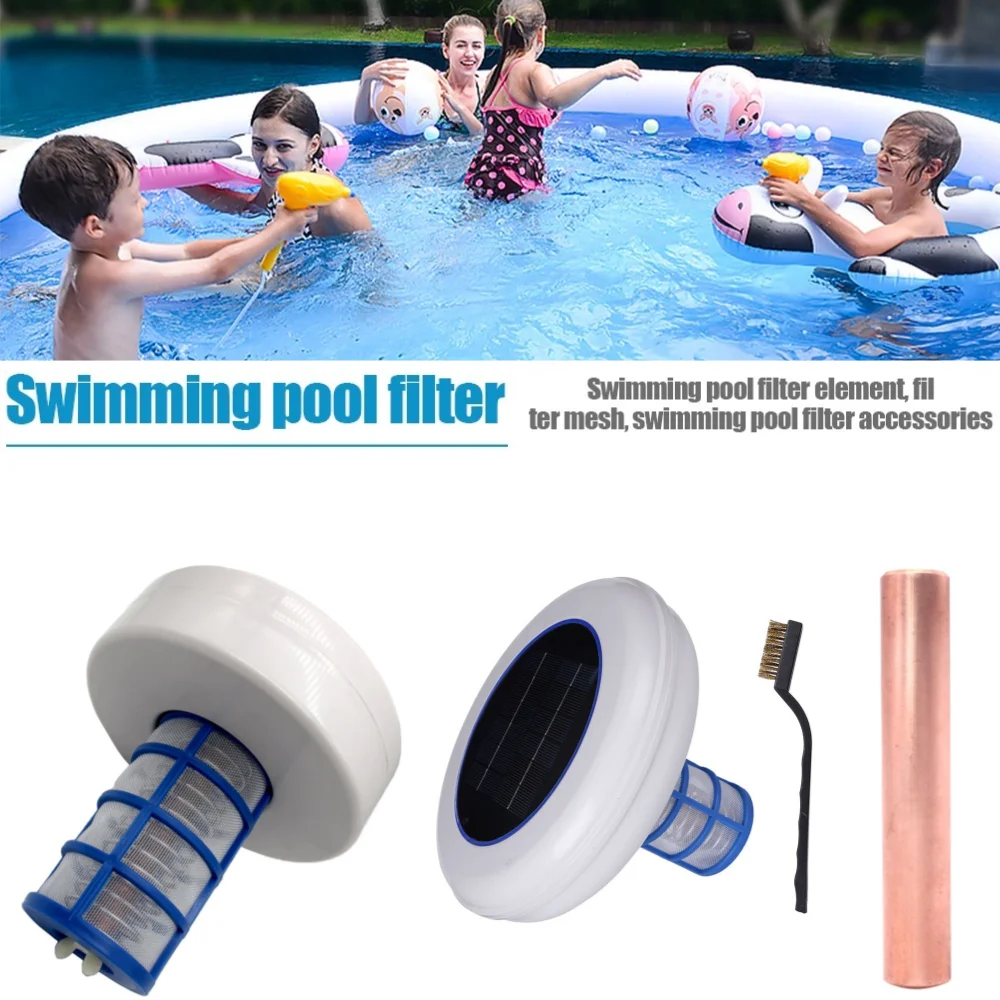 Outdoor Power For Hot Tub - Ionizador de Piscina con Energía Solar,