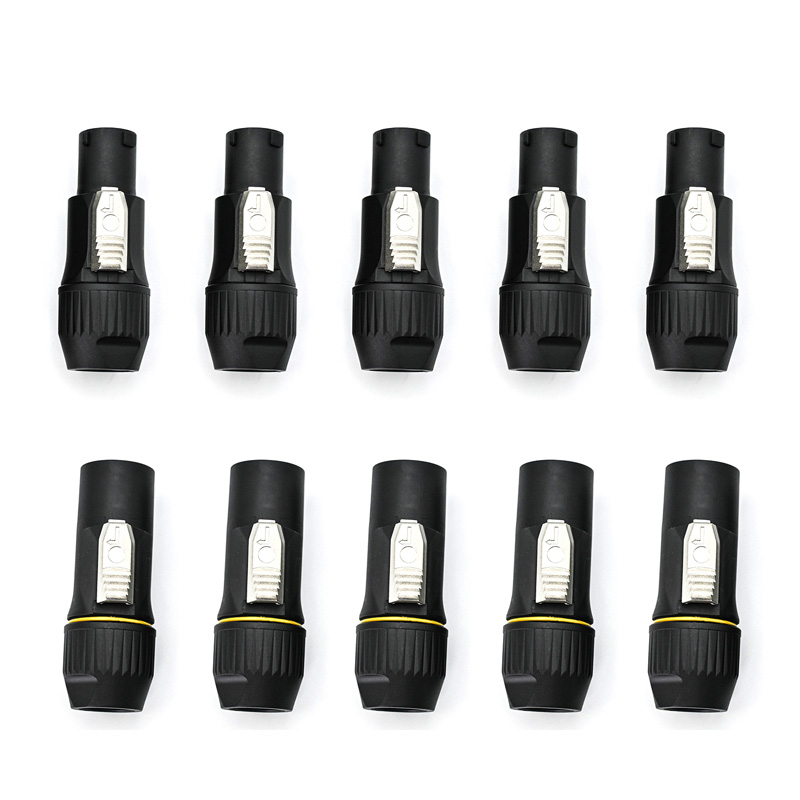Outdoor Power Socket With Lock - 10 Conectores de Alimentación Impermeables Powercon