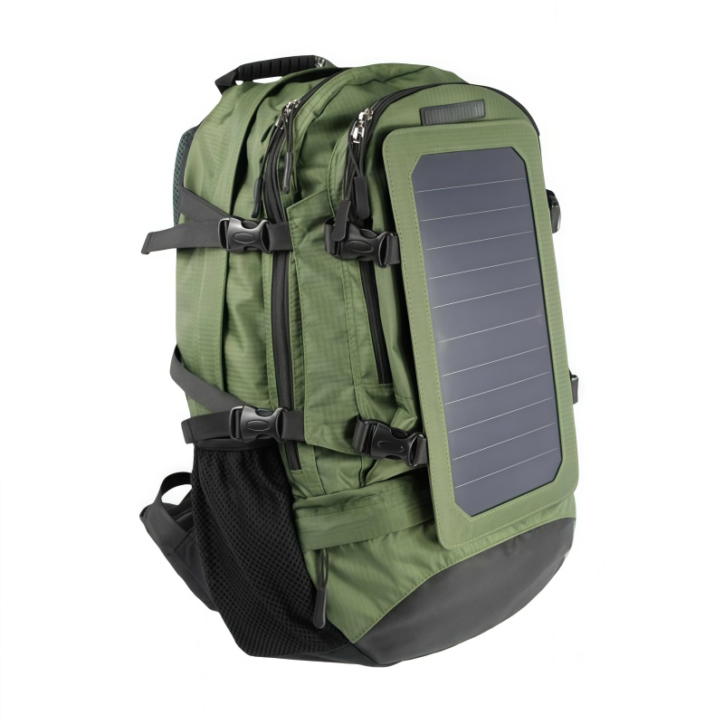 Outdoor Power Bank With Ac Outlet - Mochila Solar de Emergencia para Exteriores