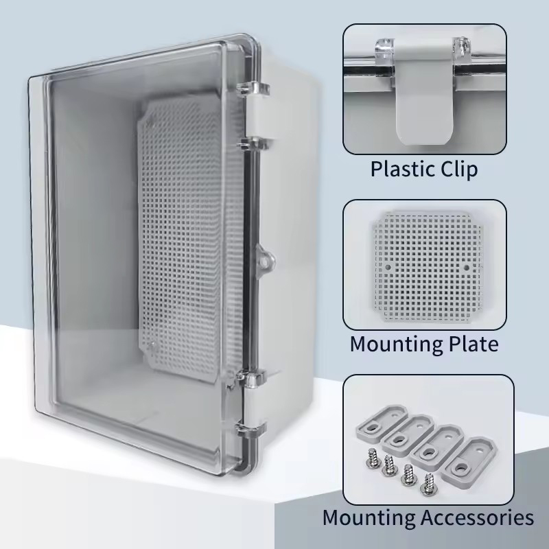 Outdoor Power Distribution Box - Caja de conexiones de energía ABS