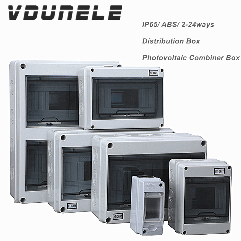 Outdoor Power Distribution Box - Caja de Distribución IP65 para Interruptor