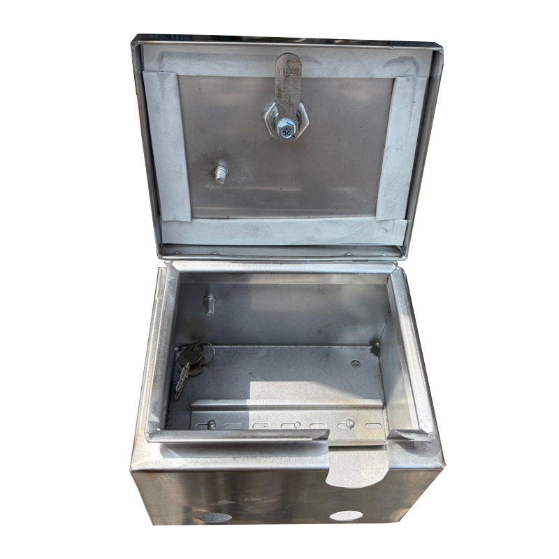 Outdoor Power Socket With Lock - Caja de Medidor de Acero Inoxidable