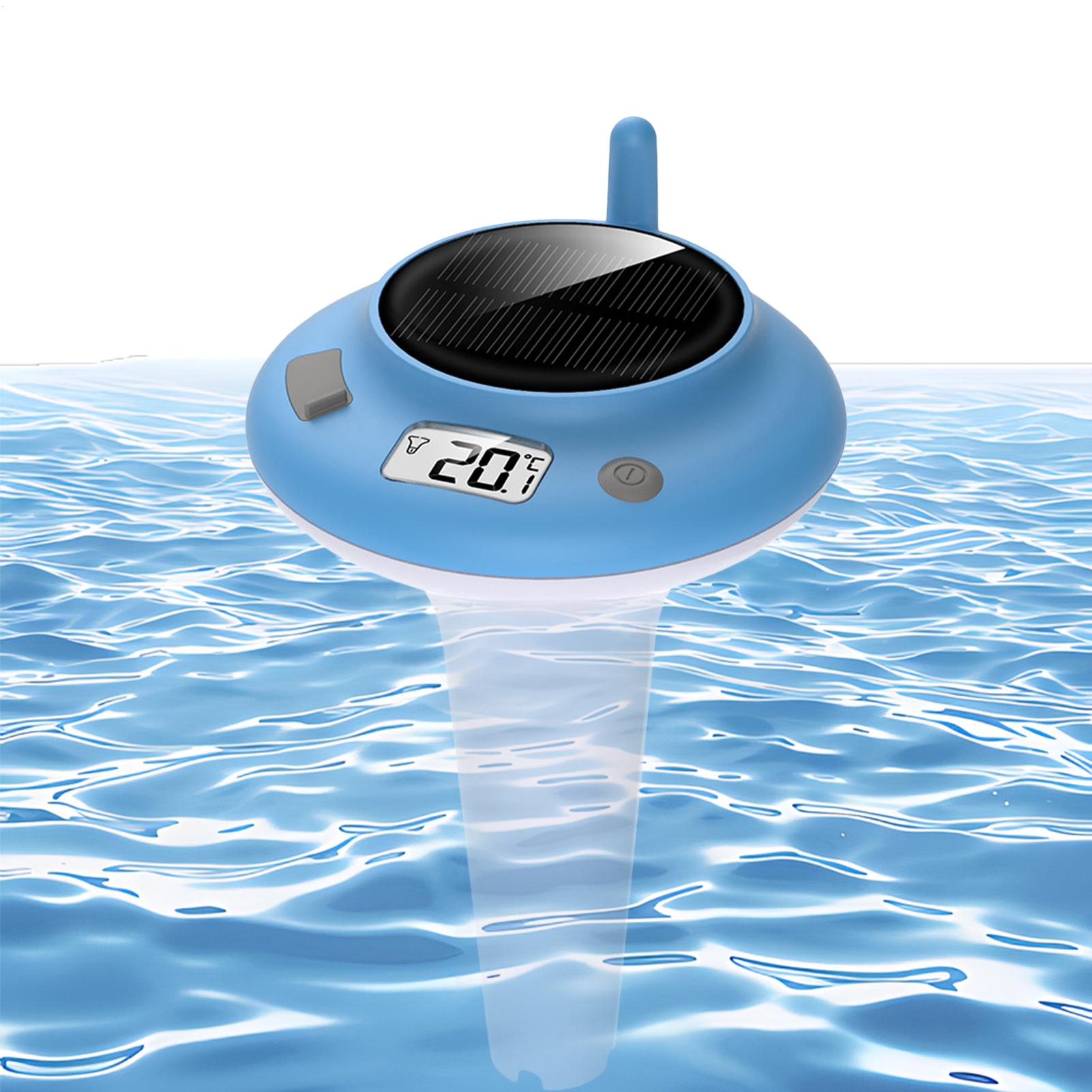 Outdoor Power For Hot Tub - Termómetro Digital Flotante para Piscina, Alimentado