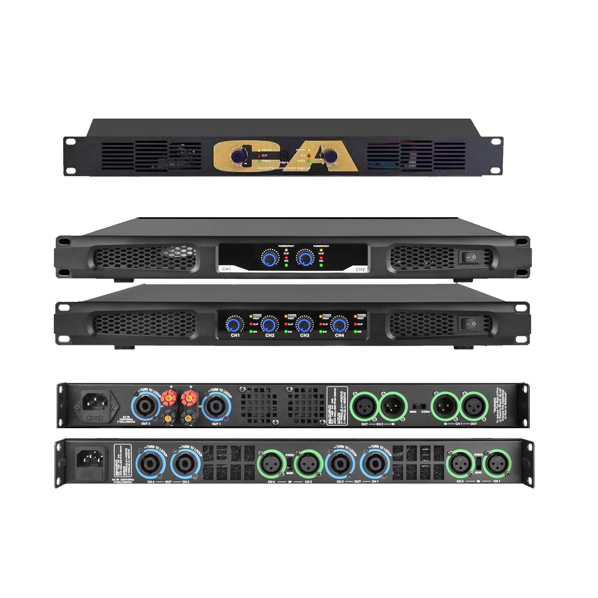 Outdoor Power Amplifier - MiCWL Audio-amplificador de potencia Digital, Serie
