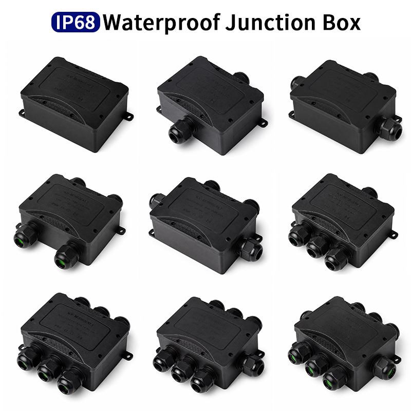 Outdoor Power Distribution Box - Caja de Conexiones Impermeable IP68 de