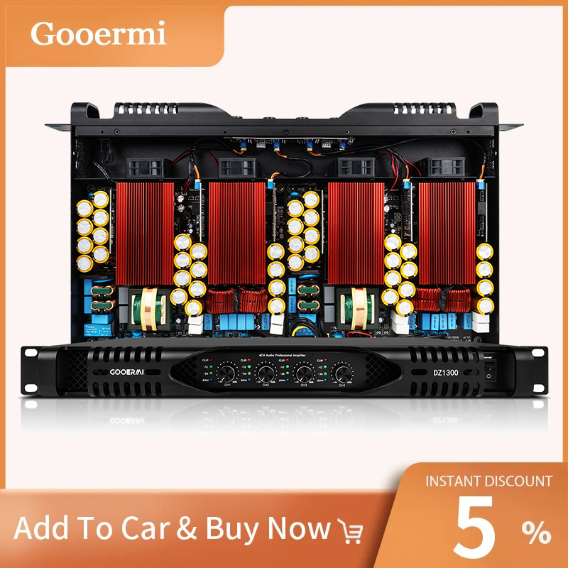 Outdoor Power Amplifier - Gooermi DE2300 1U Amplificador Digital de