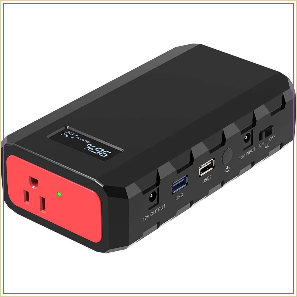 Outdoor Power Bank With Ac Outlet - Banco de Energía Portátil de 24000mAh