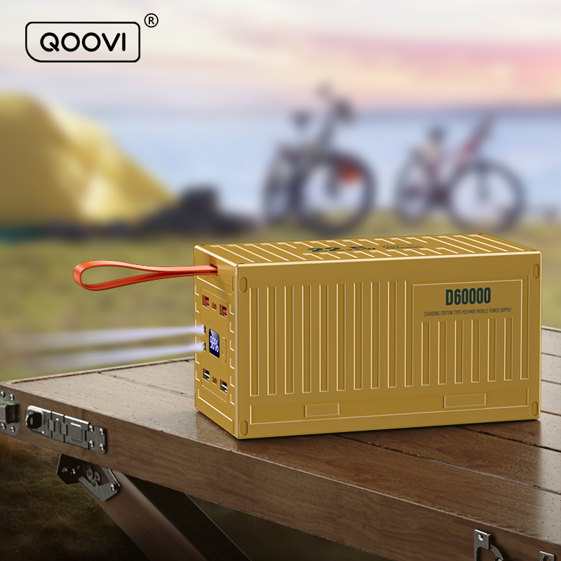 Outdoor Power Hub - QOOVI 60000mAh Power Bank 22,5 W