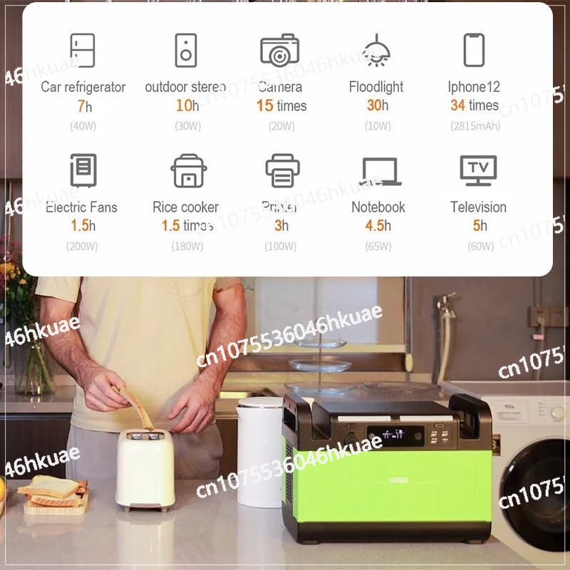 Estación de energía portátil d - Outdoor Power Bank With Ac Outlet reseña y precio
