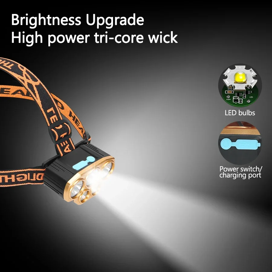 Linterna frontal recargable de - Outdoor Power Head reseña y precio