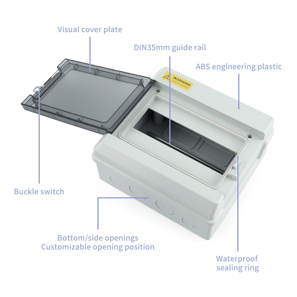 Caja de distribución para exte - Outdoor Power Distribution Box reseña y precio