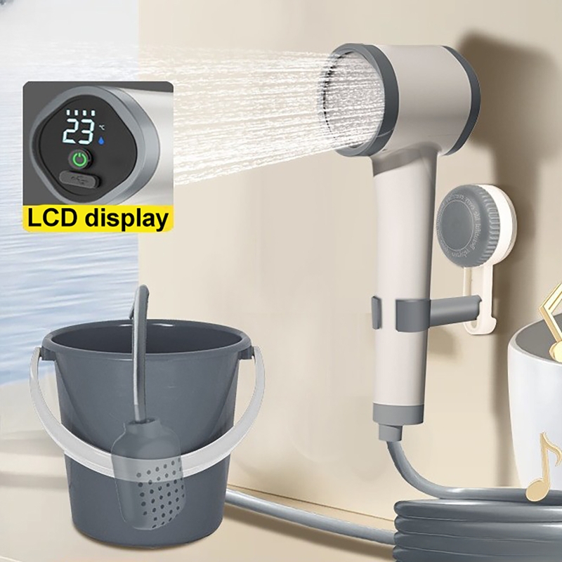 Ducha inalámbrica para jardín  - Outdoor Power Head reseña y precio
