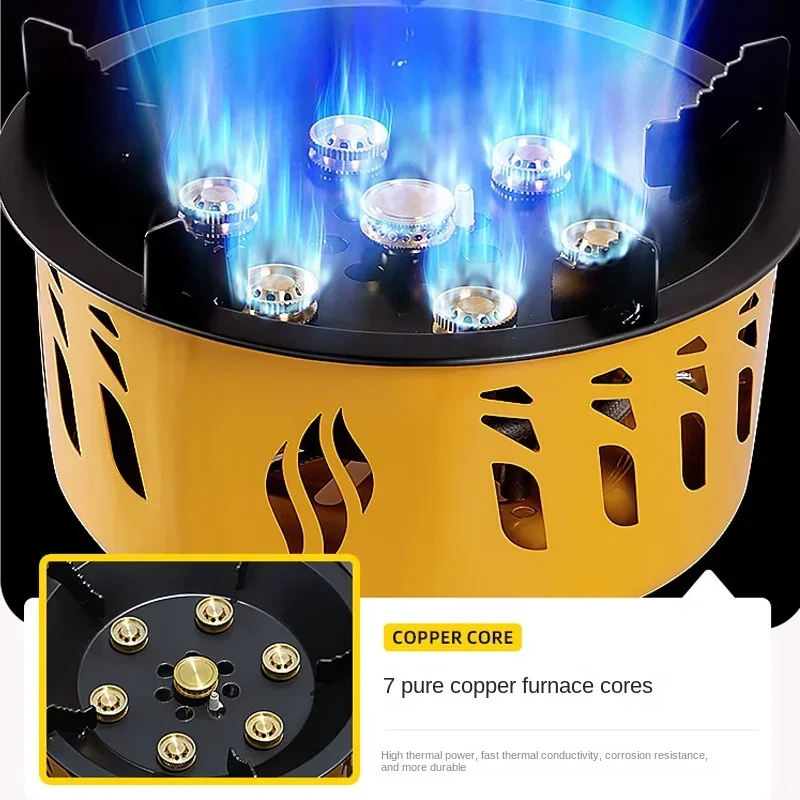 Estufa de Camping de 7 núcleos - Outdoor Power Equipment Brands reseña y precio