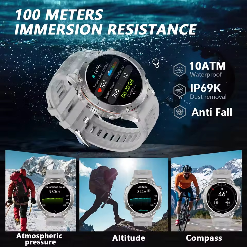 Nuevo reloj inteligente milita - Outdoor Power Hours reseña y precio