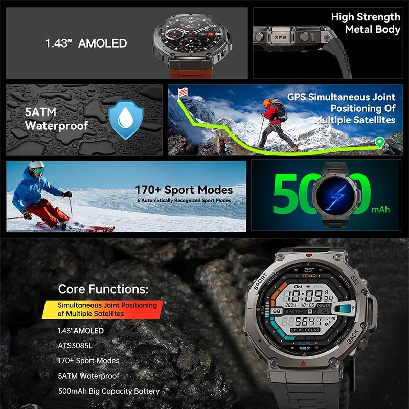 Nuevo Reloj Inteligente Milita - Outdoor Power Hours reseña y precio