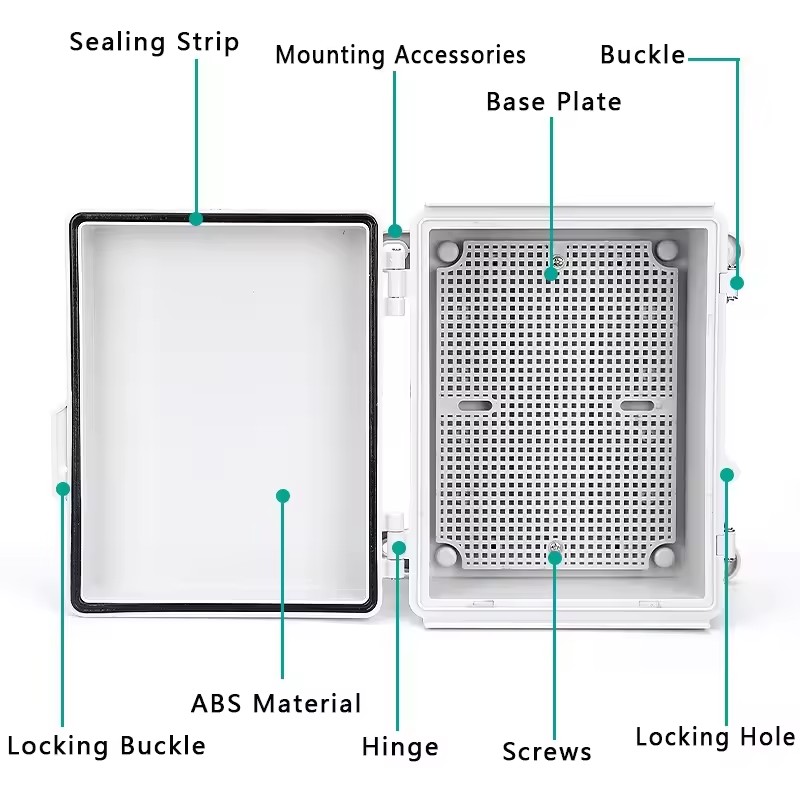 Caja de conexiones de energía  - Outdoor Power Distribution Box reseña y precio