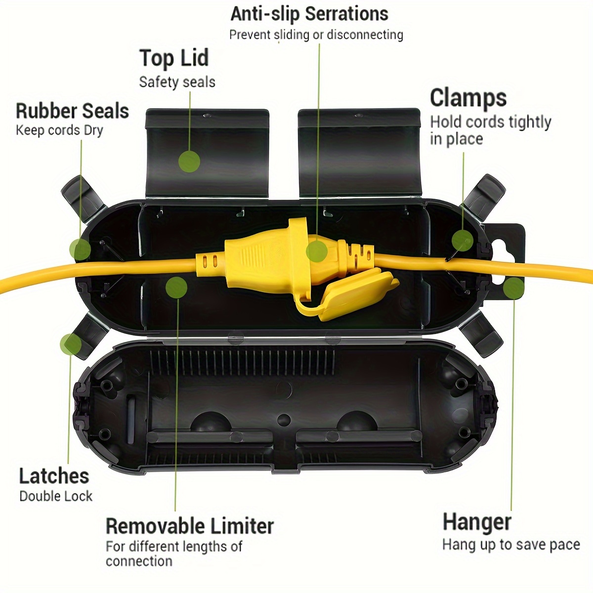Cubierta protectora de segurid - Outdoor Power Hub reseña y precio