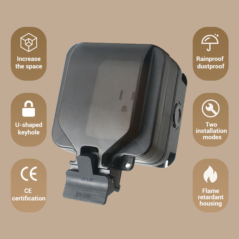 Avoir-enchufe de pared imperme - Outdoor Power Hub reseña y precio