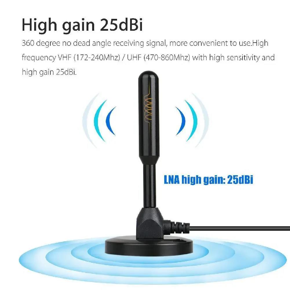 Antena de TV digital HD portát - Outdoor Power Amplifier reseña y precio