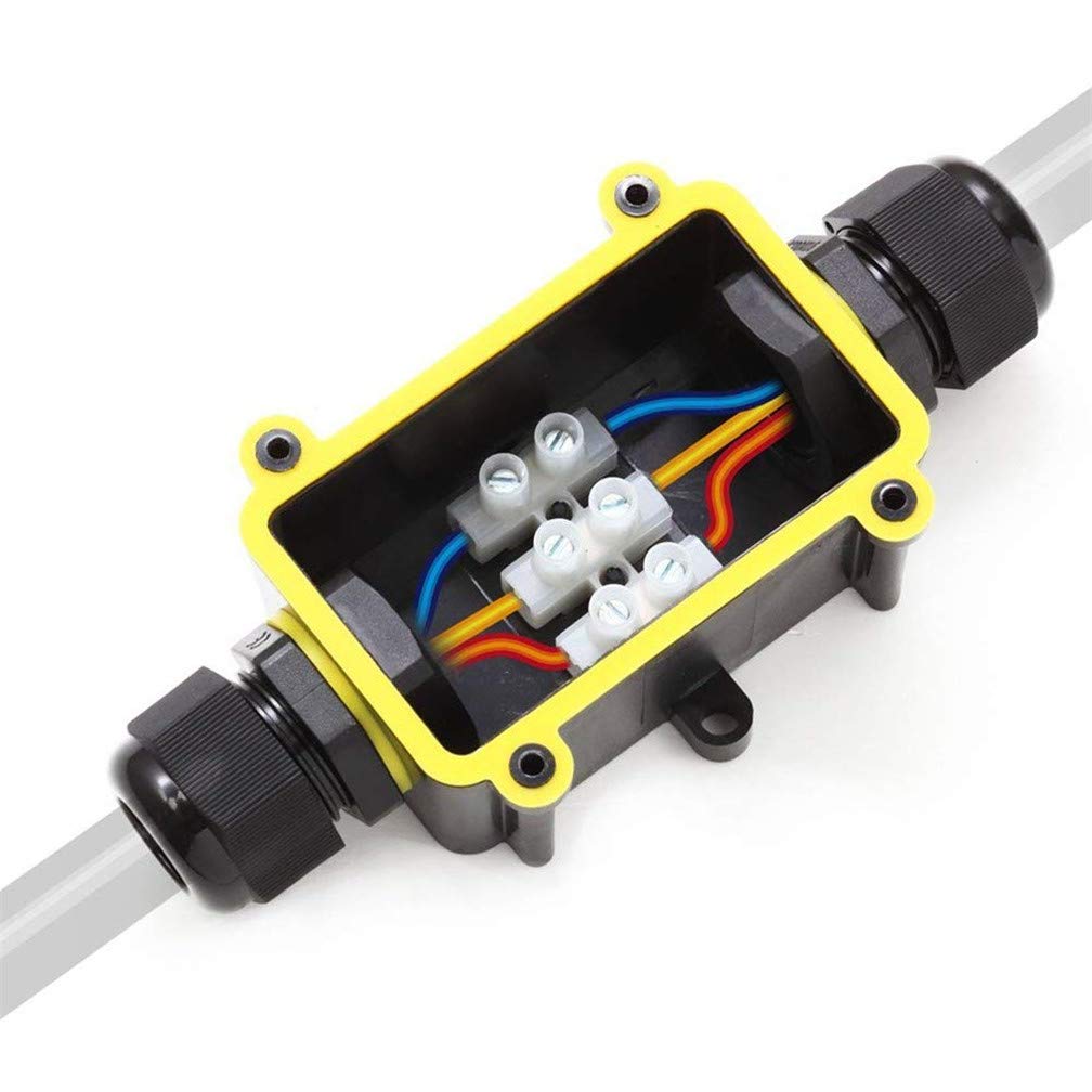Caja de conexiones de conector - Outdoor Power Distribution Box reseña y precio