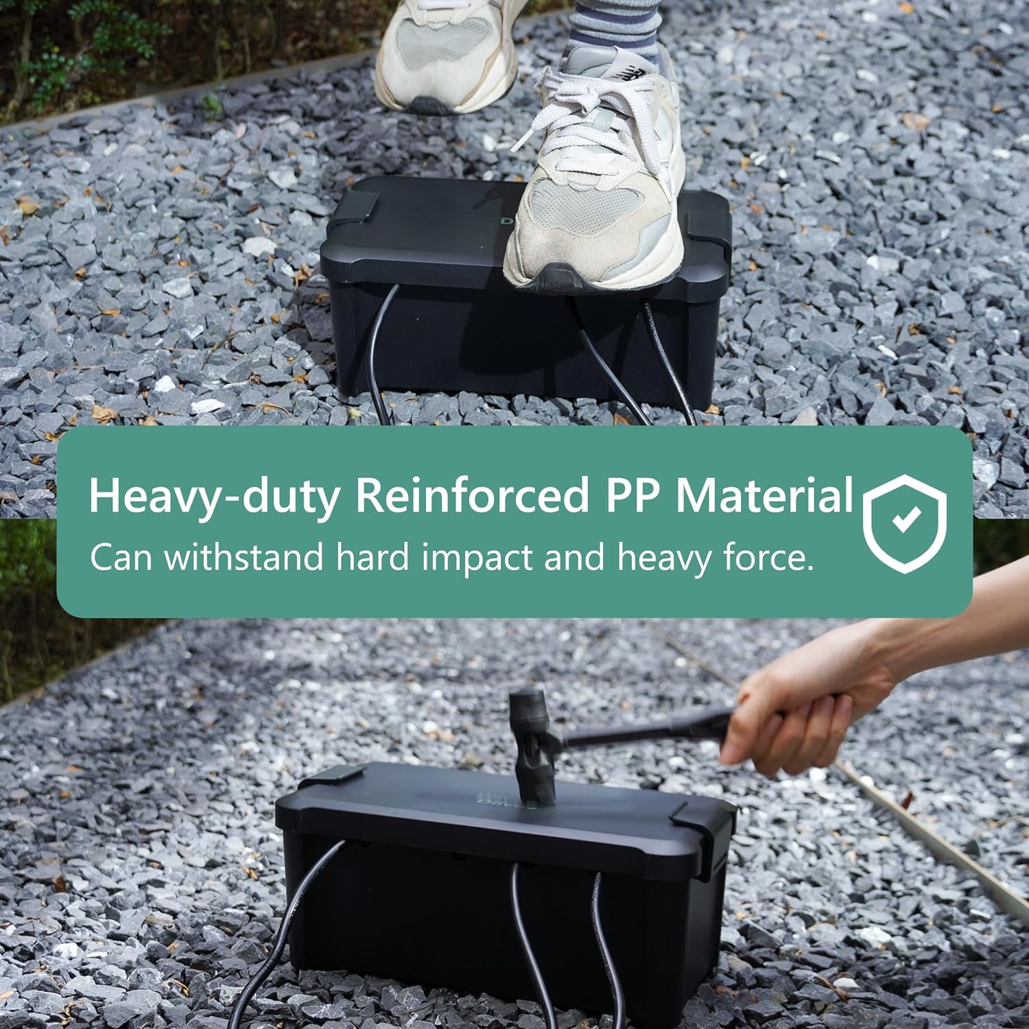 Diivoo-caja eléctrica impermea - Outdoor Power Distribution Box reseña y precio