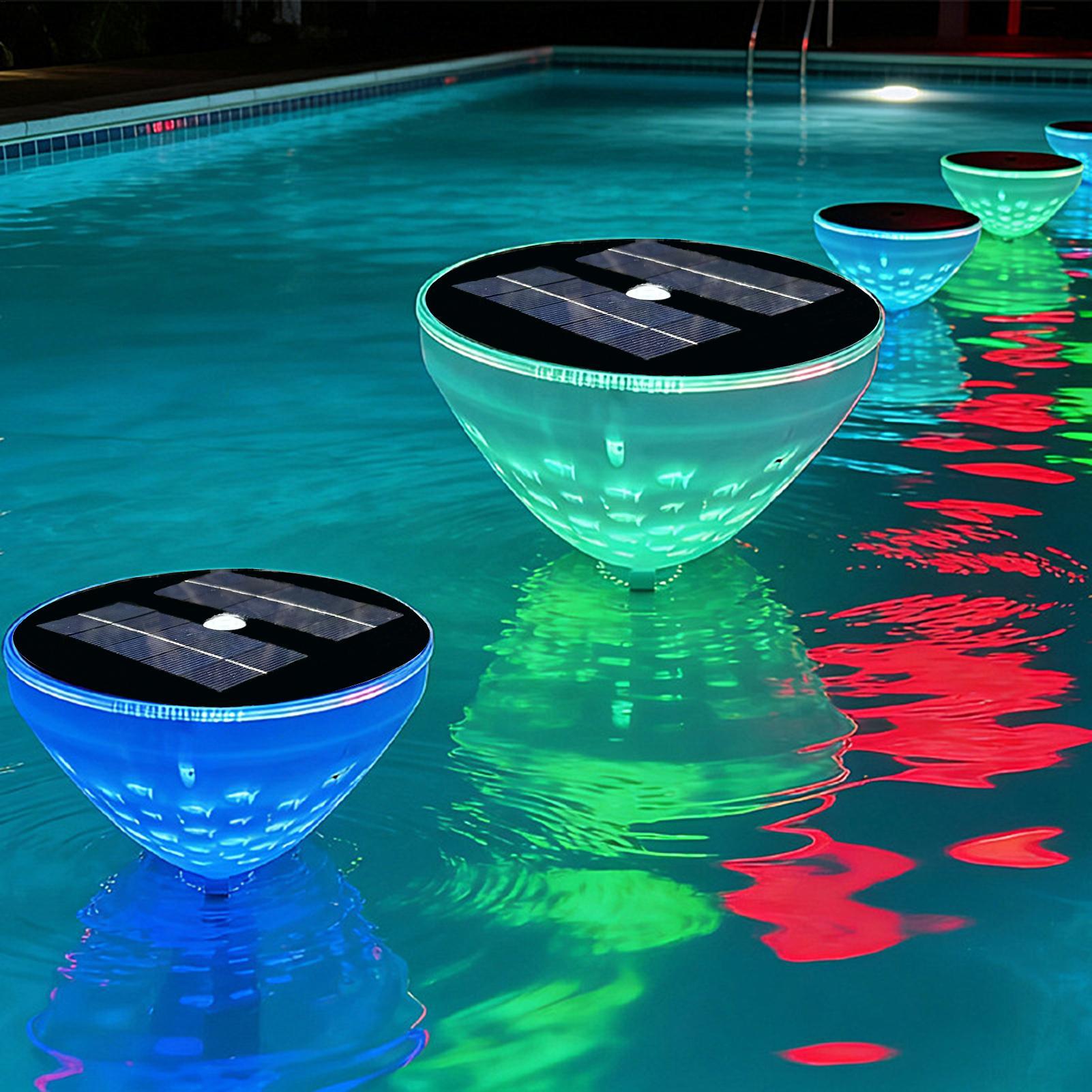 Luces solares para piscina, 2  - Outdoor Power For Hot Tub reseña y precio