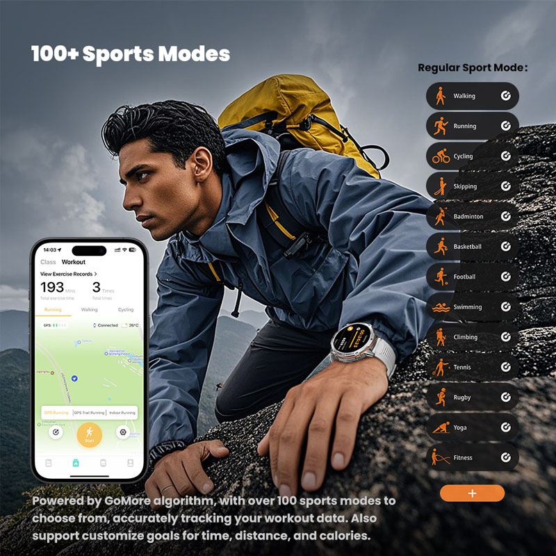 Nuevo Reloj Inteligente Milita - Outdoor Power Hours reseña y precio