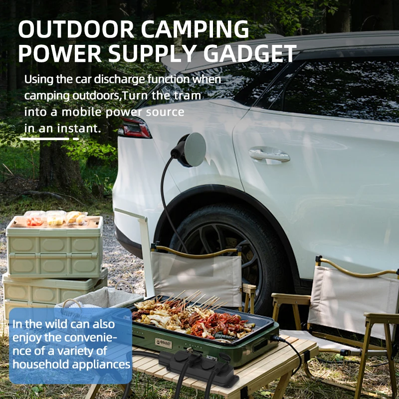 Cable Portátil V2L de 16A y 4K - Outdoor Power Hub reseña y precio