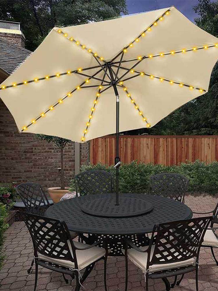 1 unidad de luz para sombrilla - Outdoor Power Hours reseña y precio