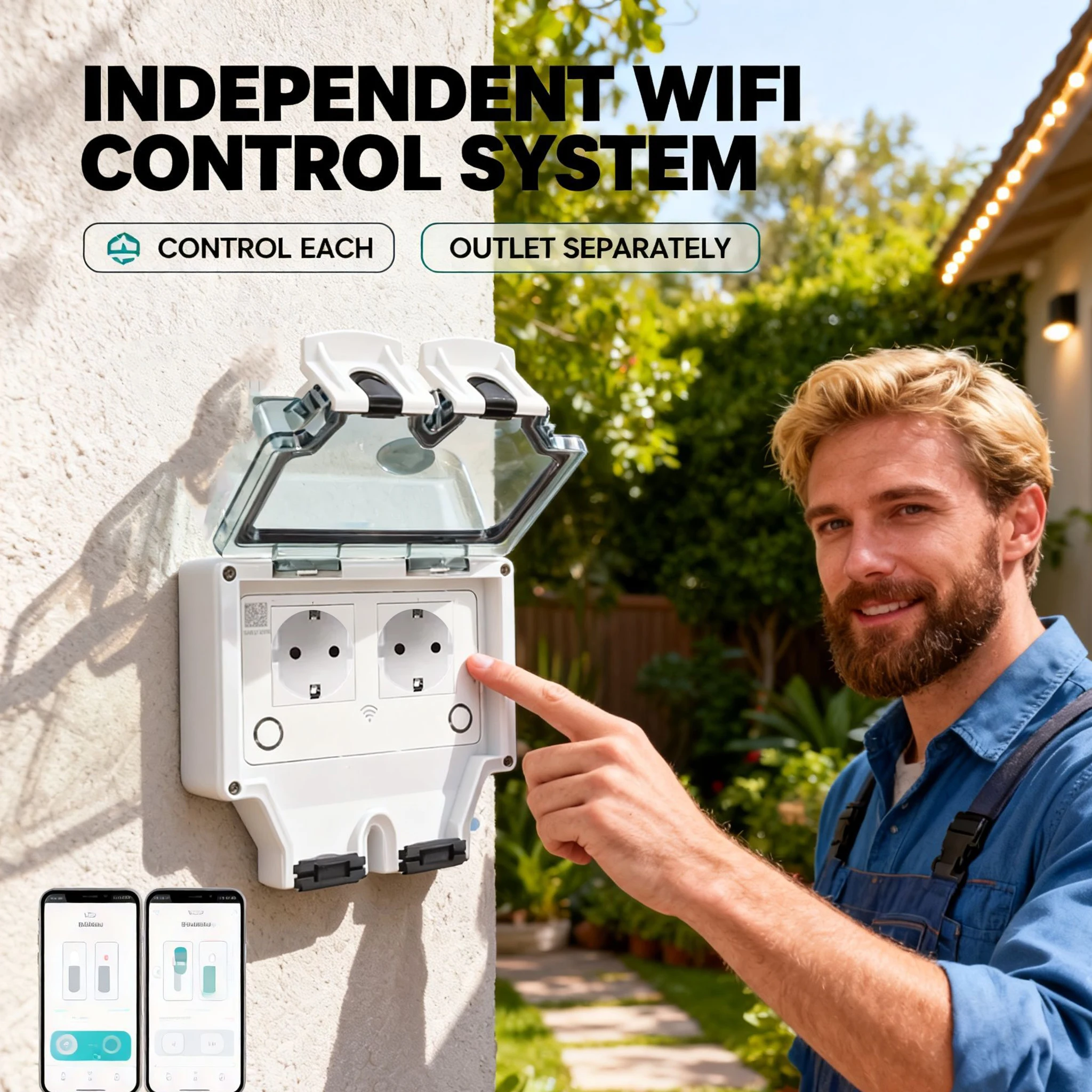 Toma de corriente de pared imp - Outdoor Power Equipment Brands reseña y precio