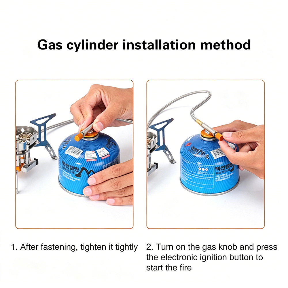 Estufa de Gas Portátil Plegabl - Outdoor Power Head reseña y precio