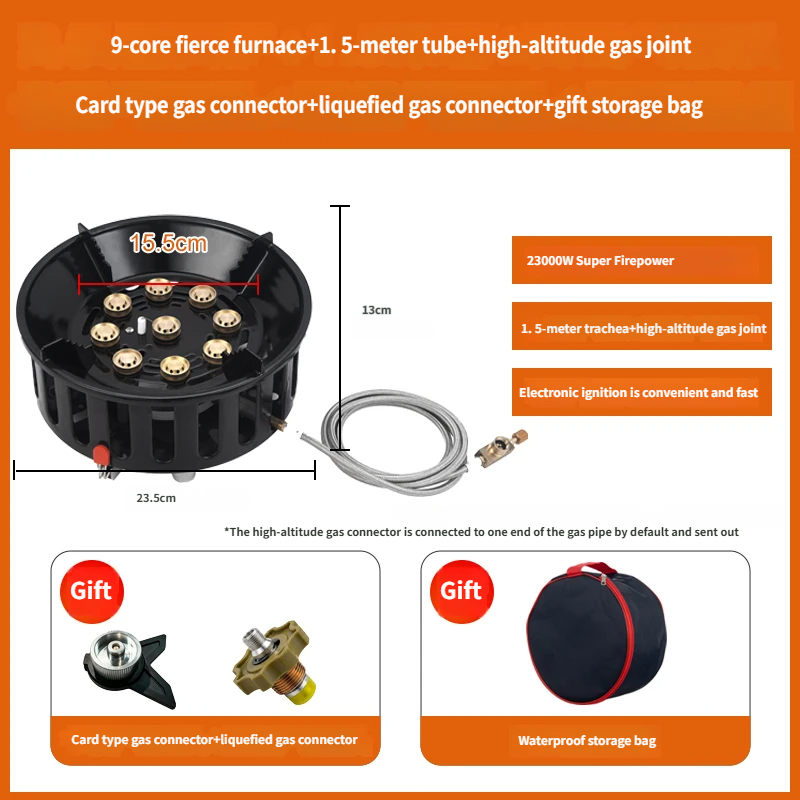 Estufa de camping para exterio - Outdoor Power Equipment Brands reseña y precio
