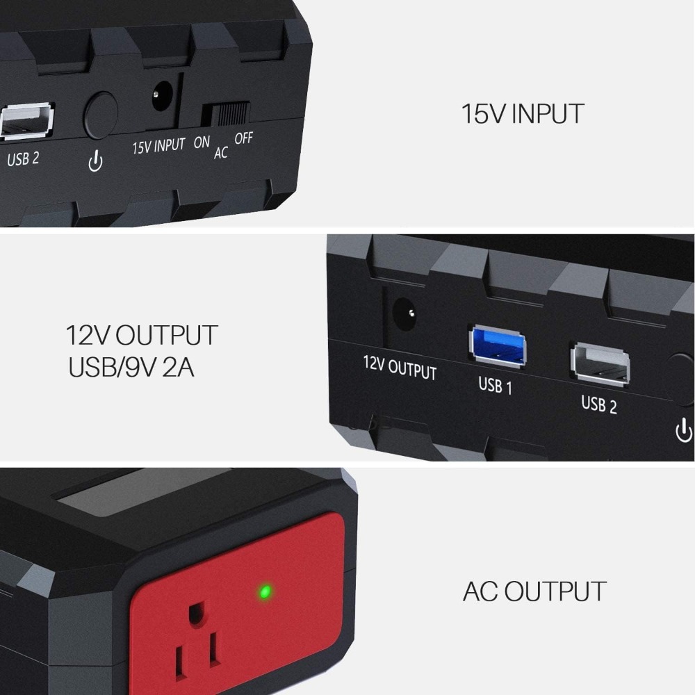 Banco de Energía Portátil de 2 - Outdoor Power Bank With Ac Outlet reseña y precio