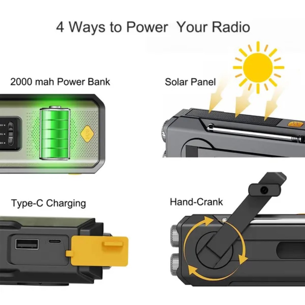 Radio meteorológica NOAA de em - Outdoor Power Equipment Brands reseña y precio