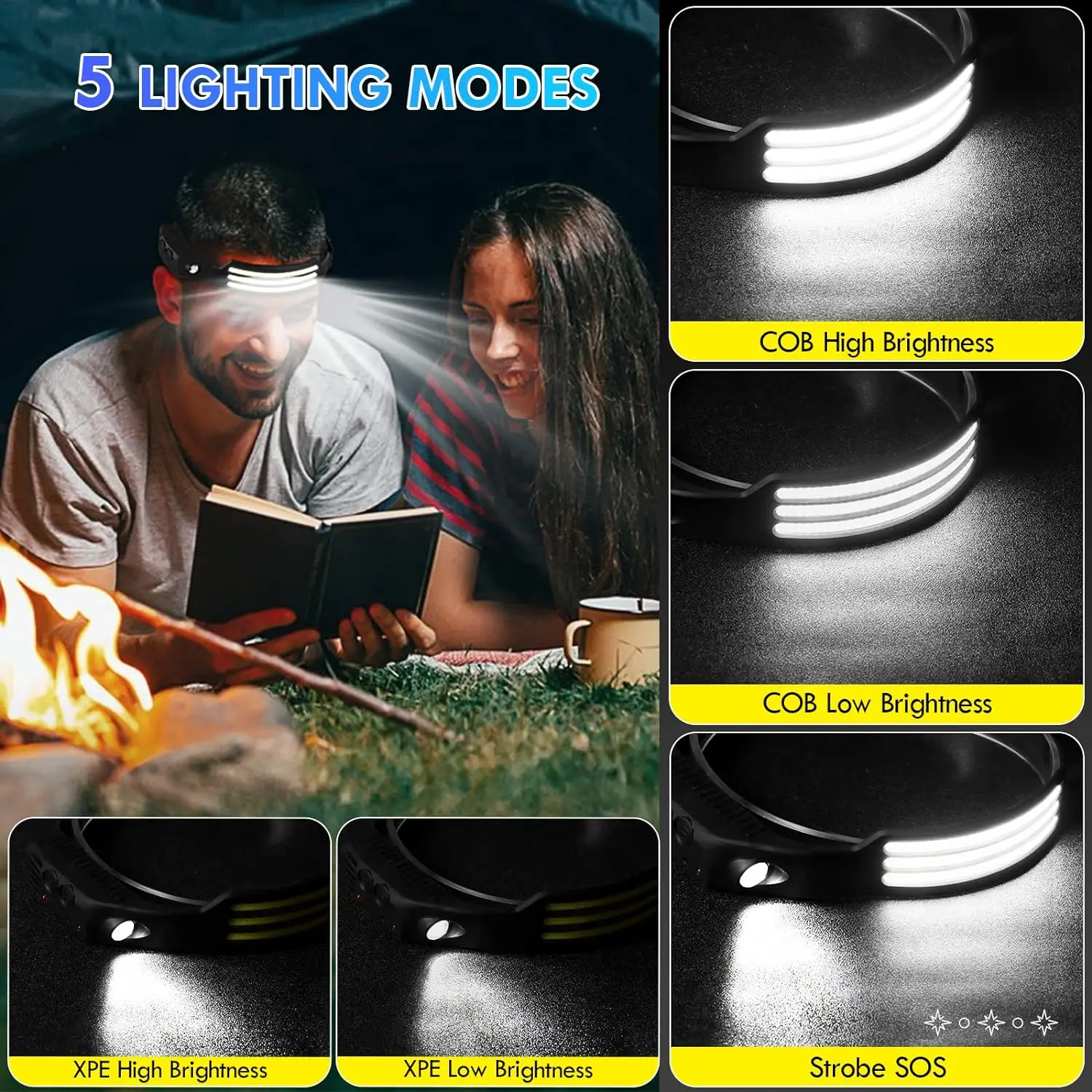 KDULIT linterna de cabeza Led  - Outdoor Power Head reseña y precio