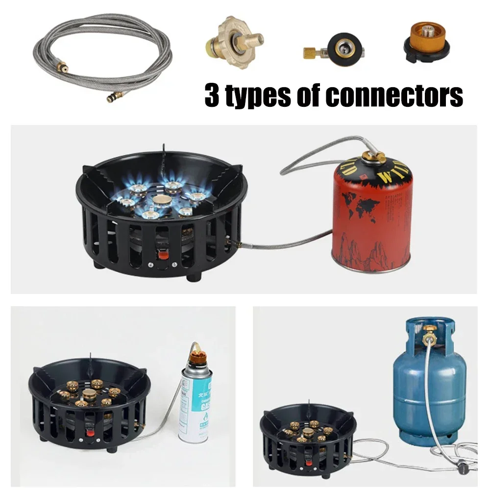 Estufa de Camping de 7 núcleos - Outdoor Power Equipment Brands reseña y precio