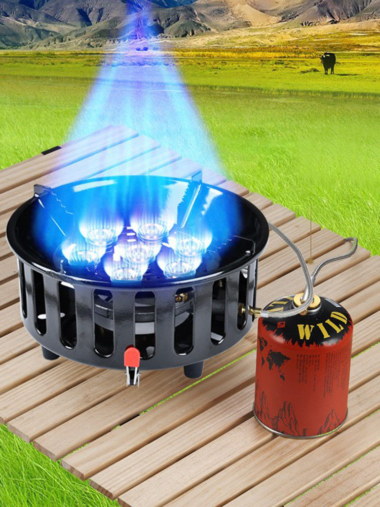 Estufa de Camping de 7 núcleos - Outdoor Power Equipment Brands reseña y precio