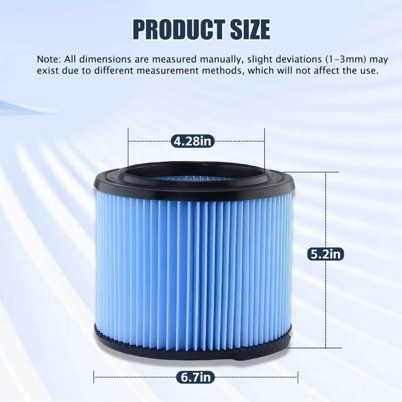 Filtro BAAO VF3500 para aspira - Wet Dry Vacuum Shop reseña y precio