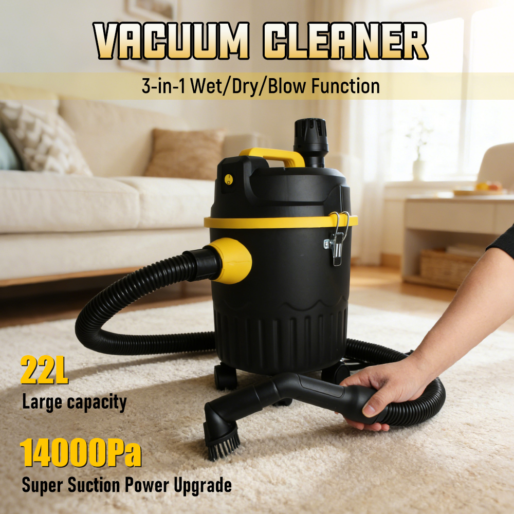 Aspiradora 3 en 1 de 22L para  - Wet Dry Vacuum Shop reseña y precio