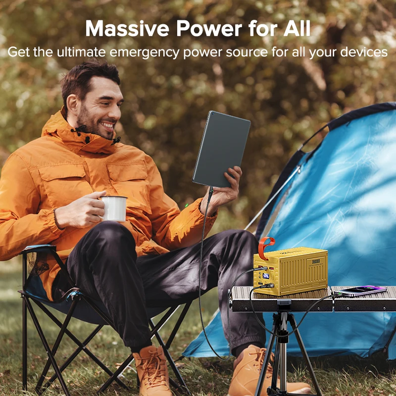 QOOVI 60000mAh Power Bank 22,5 - Outdoor Power Hub reseña y precio