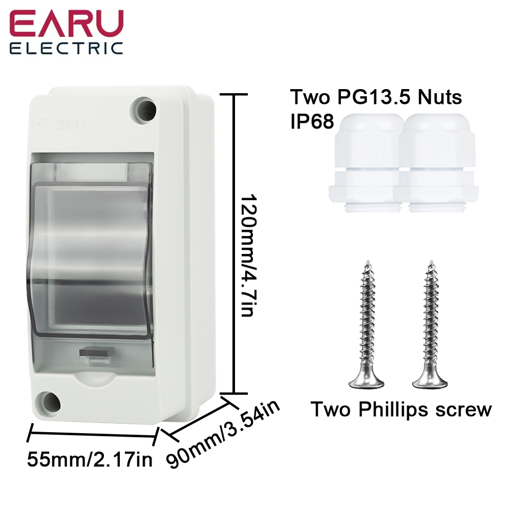 HT-2 IP65 caja de distribución - Outdoor Power Distribution Box reseña y precio