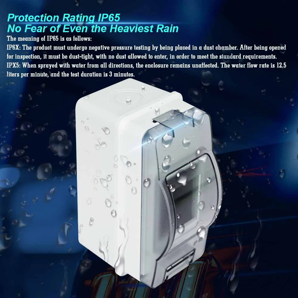 HT-2 IP65 caja de distribución - Outdoor Power Distribution Box reseña y precio