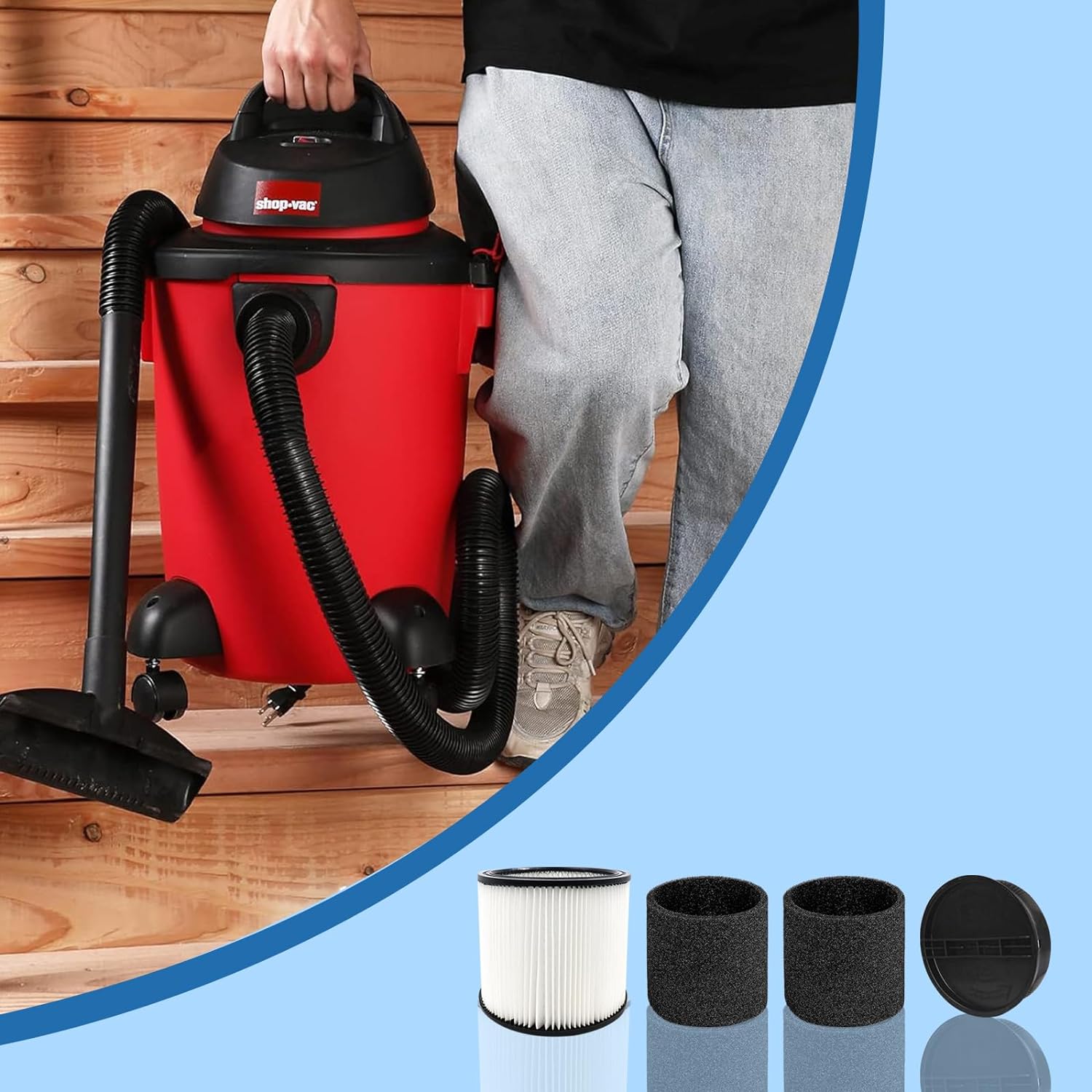 Repuesto de Filtro para Aspira - Wet Dry Vacuum Shop reseña y precio