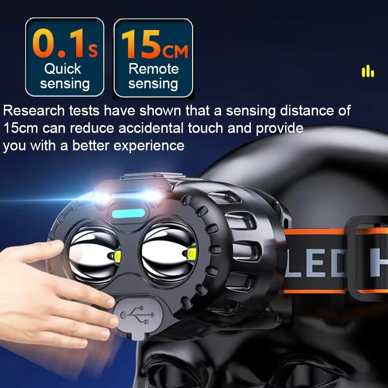 Potente Linterna Frontal LED d - Outdoor Power Head reseña y precio